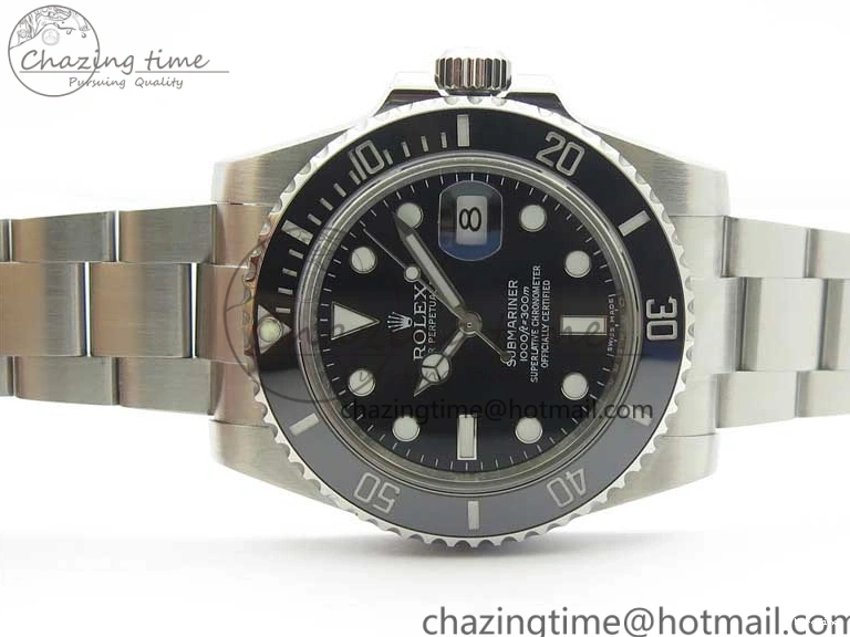 MiroTime 0102 Comfortable Submariner 116610 LN Black Ceramic ARF 1:1 Best Edition 904L SS Case and Bracelet A2824 V 3218